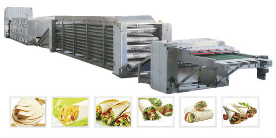 14000pcs/h High Output Sanitary Lavash Bread Line
