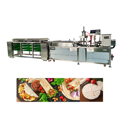 Full Automatic Flat Bread Making Machine With Double Head 304 SS