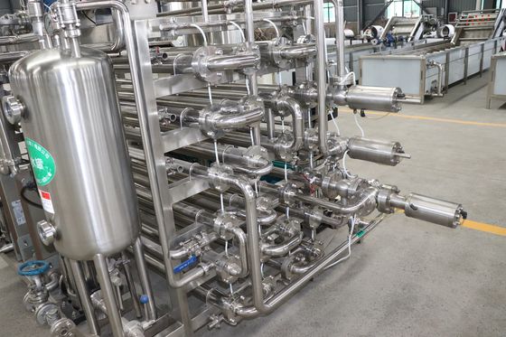 0.1 - 20 T/H UHT Sterilizasyon Makinesi Borulu Paslanmaz Çelik