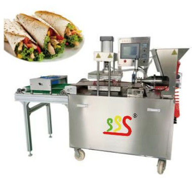 Saatlik 200-300 Adet için Delta Kontrol Sistemli 304 Paslanmaz Çelik Tortilla Üretim Hattı BP350