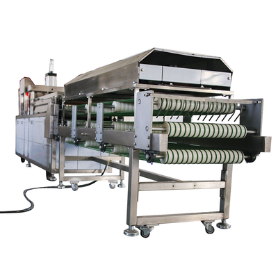 Çift Başlı 8-12 inç 1200pcs/H Tortilla Yapma Makinesi Verimli Üretim için 3 Katman Soğutma