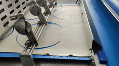 Çelik Lavash Ekmek Makinesi 800-1500pcs/h Kapasite Yuvarlak veya Dikdörtgen Şekiller için
