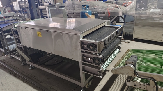 Küçük Otomatik Tortilla Makinesi Gaz Fırını Saatte 1400 adet