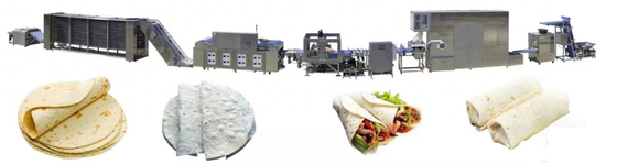 Yeni Otomatik Roti Mısır Tortilla Pita Ekmek Makinesi