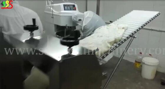 Makine Testleri, Tortilla Çıktısı için 20cm'den 45cm'ye kadar olan Tortilla Diametresi ve Basınç Aralığı 0.8'den 1Mpa'ya kadar olan Tortilla Üretim hattını sağlar.