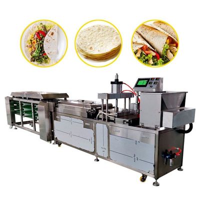 Adjustable Sliver Color Lavash Production Line 200g/Pc 23kw