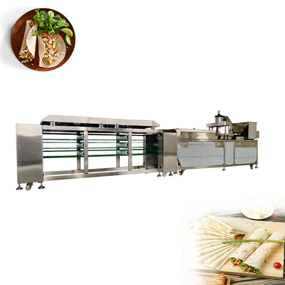 Stainless Steel Small Size Flour Tortilla Making Machine 600-800 Pcs Per Hour