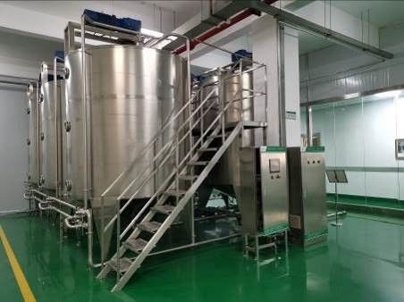 Aseptik Çanta Paketleme Elma Püresi Üretim Hattı Saatte 1 Ton