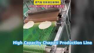 chapati üretim hattı